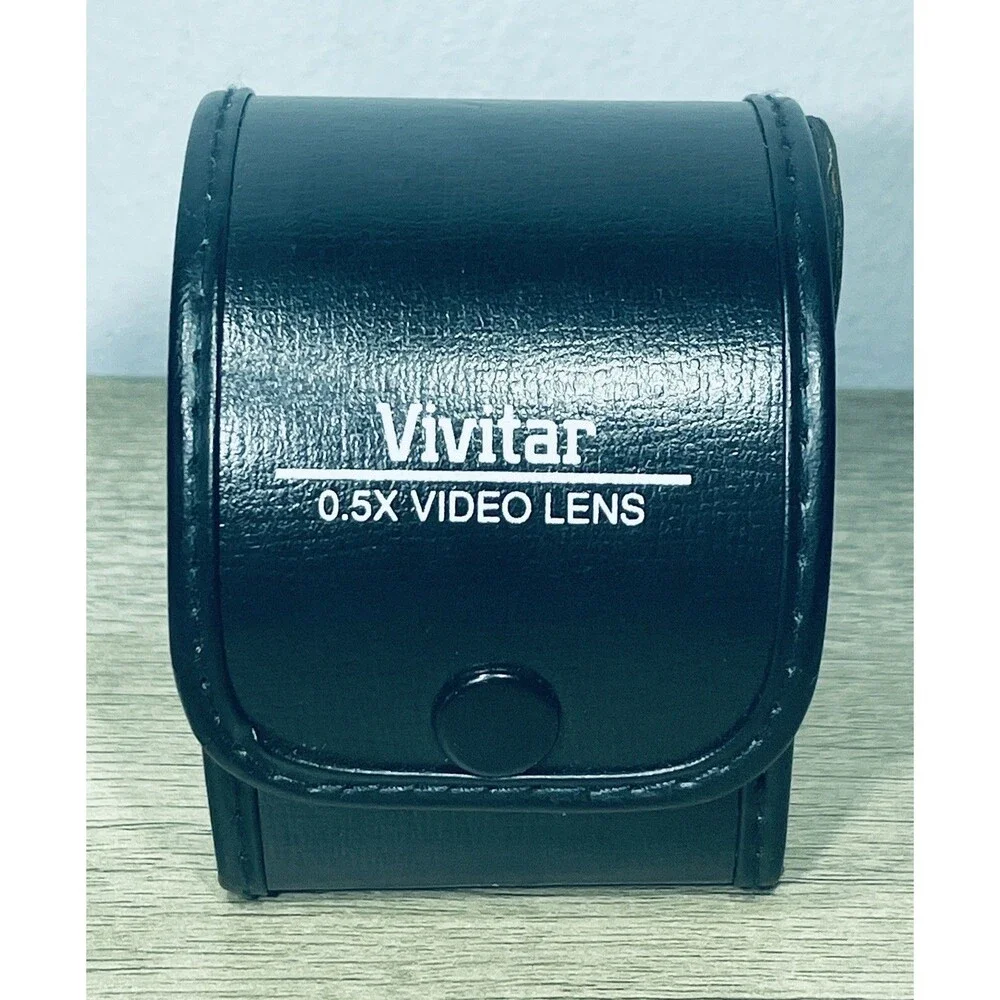 Vivitar 0.5X Video Underwater Lens Wide Angle UR/Pro 52mm CY Kalimar CU+2 & CASE